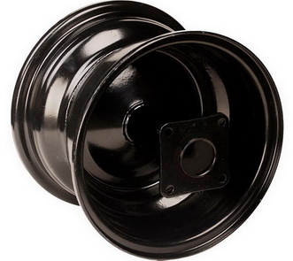 black steel rims for karts