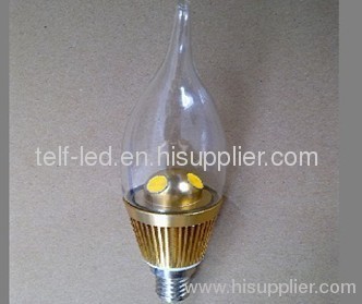 3W led candle bulb with led distributor