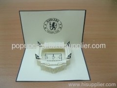 Stamford Bridge - Handmade 3D pop up greeting card