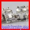 2012 european Silver Frog Charms Beads Wholesale