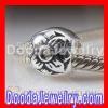 Silver european Flower Charm Beads Wholesale