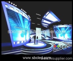 Indoor LED video display for stage porfermence