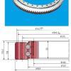 double-row ball slewing bearing with external gear
