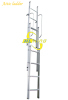 Aluminium folding loft ladder