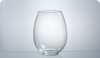 oval glass candle holders