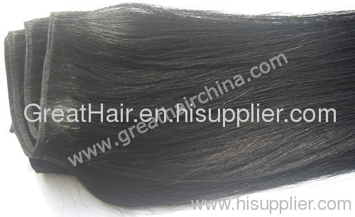 Chinese Virgin Human Hair Extension Machine Weft