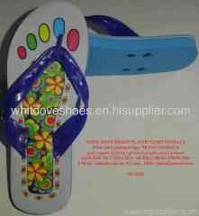Promotional pvc flipflop sandals slipper for men White Dove Slipper