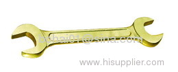 Double open end wrench,open end wrench,non sparking open end wrenches