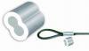 Duplex ferrules wire rope aluminum sleeve