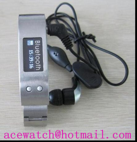 LED Display Vibrating Bluetooth Bracelet