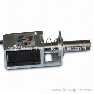 Solenoid lock for electric door