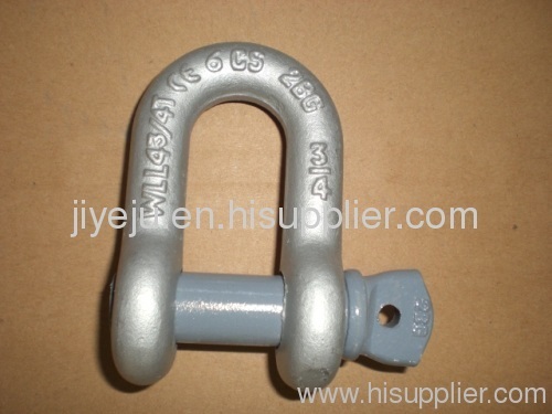 G210 type Dee shackle