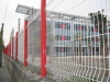 Wire mesh fence