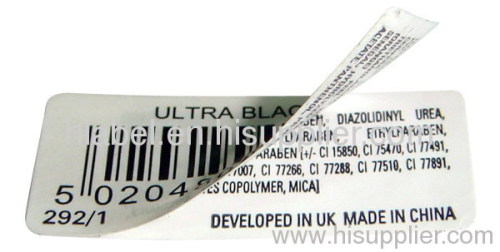 multilayers label and sticker