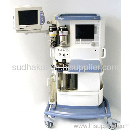 drager julian anesthesia machine work station