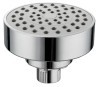 Round and simple one function shower heads