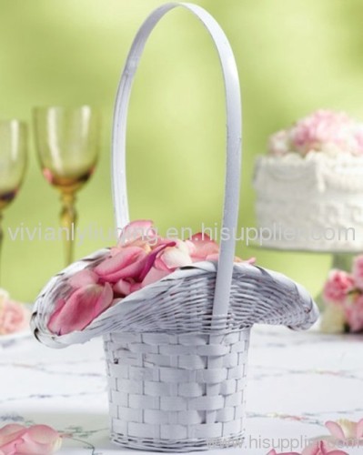 wicker wedding/bridesmaid/flowergirls basket