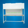 Vertical laminar flow cabinet for clean room products