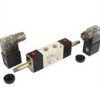 4V220-08 3 Position 5 Way Internal Pilot Solenoid Valve