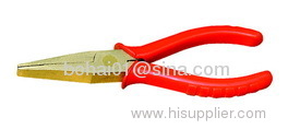 Flat Nose Plier,nose pliers,non sparking flat nose plier,anti spark long nose plier