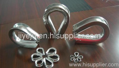 G414 stainless steel wire rope thimble