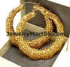 wholesale rhinestone bamboo earrings JBE008