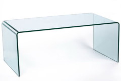Tempered glass coffee table