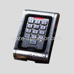 Automatic door waterproof access control keypad