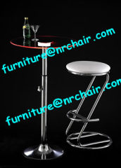 Acrylic LED bar table