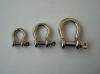 stainless steel US type bow shackle