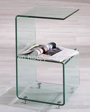 Glass Telephone Table