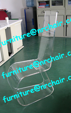 acrylic dining chair