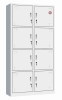 Eight door steel cupboard