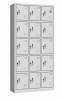 Fifteen door clothes cabinet