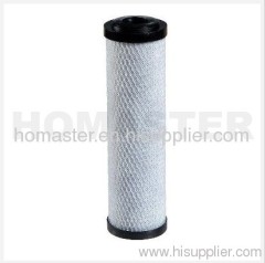 Carbon Block Filter Cartridge 10 inch with 5 micron filtration precision