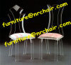 plexi dining chair