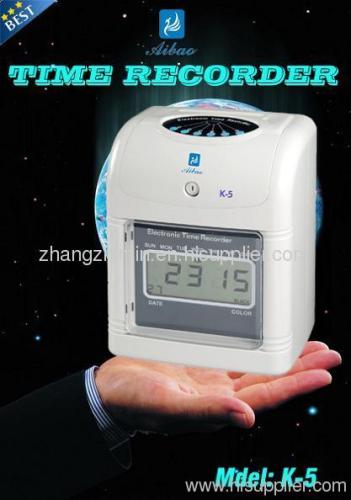 Electronic Time Recorder K-5