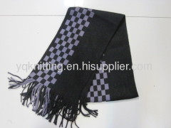 New Season TasselStriped knit scarf