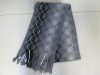 Popular knitted scarf