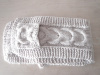 lady acrylic knitted scarf