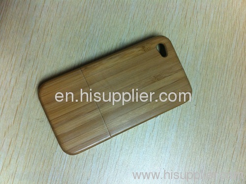 Iphone 4 bamboo cover