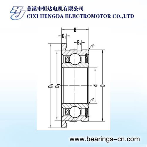 HIGH SPEED DENTAL BEARING