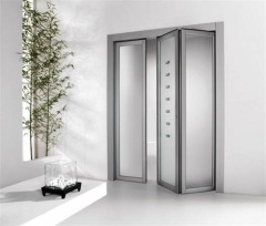 Interior folding door