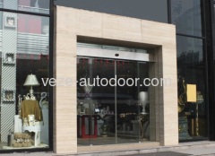 Automatic glass sliding doors