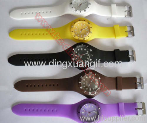 Silicone jelly watch