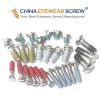 Red, Green, White, Blue, Black Nylok Coated Optical Screw