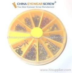 Yellow ABS Optical Screw Wheel Kits