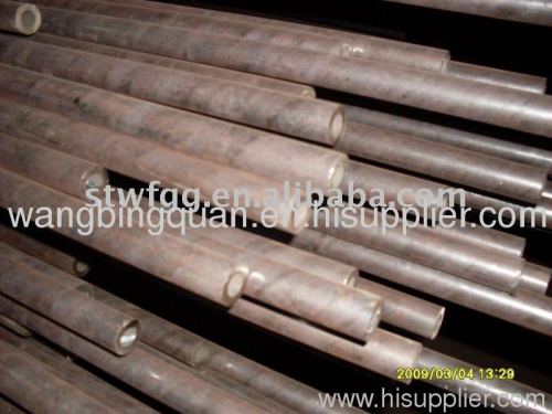 black paint hot rolled seamless structure steel pipe
