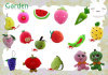 Vegetable&fruit plush toys