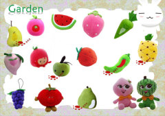 Vegetable&fruit plush toys
